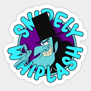 Snidley Whiplash - Dudley Do-Right- Rocky Bullwinkle Sticker